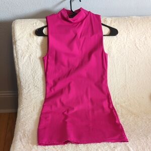 Babaton Pink Bodycon Dress